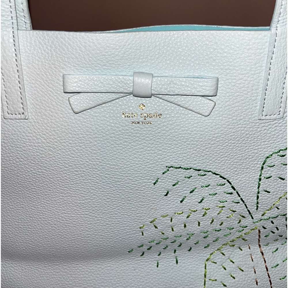 Kate Spade summery leather tote